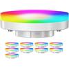 ledscom.de 10x lampadine GX53 LED RGB, bianco caldo - bianco freddo (2900-6100 K), 6,6 W, 670lm, 107°, Smart Home, WLAN, Alexa, opaco