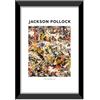 LABORATORIO 102 Quadro Jackson Pollock Convergenza 1952 (20x30 cm) Arte Contemporanea - Stampa Fotografica da Parete con Cornice inclusa - Poster Moderno Pronto da Appendere