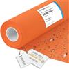 DreamRoots Tessuto Impermeabile al Metro Esterno, Arancione, 1 m | Stoffa impermeabile per esterno, tessuto idrorepellente, 160 cm, 220 g/m² 600D, cuscini, tende, tela cerata