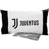 Juventus Nuovo Logo Parure Copripiumino Copripiumone per Letto Singolo Una Piazza Ufficiale FC 100% Puro Cotone