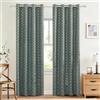 Ystyle Tende Per Interni In Velluto 2 Pezzi, 140x280cm, Tende Oscuranti Termiche Isolanti, Anti-Rumore, con Anelli, Tenda Moderna per Camera da Letto e Soggiorno, Verde Scuro