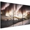 LUMASOUL Quadri Moderni Soggiorno su 3 Tele - Quadri Camera da Letto Motivo Inverno - Poster da parete con cornice in legno e telaio - Stampe da Parete 120x80 cm