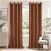 Ystyle Tende Oscuranti per Interni 2 Pezzi, 140x280 CM, Marrone | Tende con Anelli Velluto Moderne, Tenda Termica Isolante Freddo e Caldo, Curtains Ideali per Camera da Letto e Soggiorno