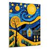 emmena - Quadro Great Artists Reimagine Famous Artworks 3 in legno - 20x25 cm