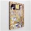 Giallobus - Quadro - Gustav Klimt - Art Klimt - Tela Standard - 35x50-22 - Ritratto da l'attesa - Pronto da appendere - Quadri moderni per la casa
