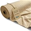Amazinggirl Velluto al Metro Tessuto Morbido 1 m x 140 cm - Stoffa per Cucire Rivestimento Divano Sedie Cuscini Decorazione Patchwork Facile da Lavorare e Resistente Beige