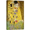 canvashop Quadro Moderno Il Bacio Di Klimt 120x70 cm Verticale | Quadro Su Tela Canvas, Stampe Da Parete, Per Soggiorno Camera Da Letto, Arredo Casa Arte