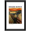 LABORATORIO 102 Quadro L'Urlo Di Munch (20x30 cm) Arte Contemporanea - Stampa Fotografica da Parete con Cornice inclusa - Poster Moderno Pronto da Appendere
