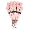 Lwuey Sapone Petalo di Rosa, Bouquet Fiori Artificiali Rose Profumati da Bagno Dettagli Squisiti Realistici Che Non Appassiscono con Stelo Lungo Singolo Per Compleanno San Valentino Decorazione Festa