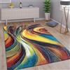 Paco Home Tappeto Salotto Moderno Soggiorno Pelo Corto Moderno Vintage Motivo Astratto Colorato, Dimensione:200x290 cm, Colore:Multicolore 4
