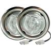 ADZJOY Lampadina alogena da 20 W for Cappa da Cucina da 2 Pezzi Vecchia 12V AC Lampadina for Armadio da Cucina con Foro da 1,97-2,56 Pollici con connettore El Luce for fornello da Cucina