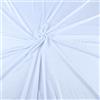Generic Tessuto Milliskin lucido elasticizzato a 4 vie in spandex super elastico al metro (bianco)