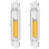 Generico Lampadina LED R7S 78mm 15W 118mm 20W Dimmerabile, 15W (Equivalenti a 150W), Bianco Freddo/Blanco Cálido/Blanco Natural, Risparmio Energetico, Nessuno Sfarfallio,Cold light,2er Pack 78mm