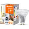 LEDVANCE Lampada LED con riflettore, Attacco: GU10, Tunable White, 2200…5000 K, 4,90 W, sostituzione per 35 W Reflector lamp, not relevant, SunHome Lamps,Confezione da 1