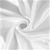 DIVINA VITAE Raso Stoffa Al Metro 155 Cm X 92 Cm - Tessuto Bianco Di Rivestimento Lucido E Setoso Per Abiti Da Sposa, Creazione Di Abiti, Tovaglie, Fai Da Te, Cucito