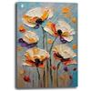 Printerland Quadro Moderno Soggiorno FIORE CAMPO di PAPAVERI Astratto Quadri moderni da Parete XXL grande Stampa su tela Canvas Decorazione Murale muro Arredo Camera da letto Cucina (9, 30x40 cm)