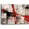 Printerland Quadro Moderno Soggiorno Astratto Industrial Quadri moderni da Parete XXL grande Stampa su tela Canvas Decorazione Murale muro Arredo Camera da letto Cucina (21, 70x100 cm)