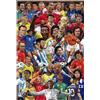 TusPersonalizables Poster di Calciatori Leggendari - 28 x 43 cm A3 - Spedito Arrotolato - Fantastici Artistici da Parete - Stampe