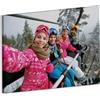 LABORATORIO 102 Quadro personalizzato con Foto (50x70 cm, Orizzontale) - Stampa su Tela Canvas - personalizza il tuo quadro con foto - compreso di Telaio in Legno - 100% made in Italy