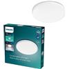 Philips LED Twirly Lampada da Soffitto, Luce Bianca Fredda, Bianco Satinato