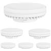 KYOTECH Set da 6 Lampadina LED GX53 Luce Calda 3000K 6W 550LM Sostituire Lampada GX53 Alogeno Equivalente a Lampada Alogena 60W Non dimmerabile