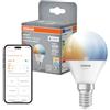 OSRAM Lampada LED SMART+ P40 4W E14 Miniball Tunable White | SMART+ MATTER Tunable White Classic, LED Lamps, bianco, 20000 h, confezione da 1