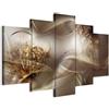 murando - Quadri Moderni per Soggiorno, Soffione, 200x100 cm | Chiodi Inclusi, 5 Pezzi, Quadro Moderno, Canvas con Struttura, Componibili, Resistenti Allo Sbiadimento, Produzione Europea
