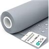 Amazinggirl Stoffa per Tende da Esterno al Metro - Tessuto Poliestere Idrorepellente | Poliestere Rivestimento Mobili Giardino Cuscini Arredamento Esterni robusto Oeko Tex idrorepellente 1 M x 160 cm Grigio