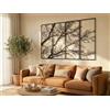 VAILLA Albero della Vita da Parete Quadri Moderni - Legno 3D Ingresso Casa | Legno MDF 6 mm, Tagliato al Laser, Albero della Vita, 5 Misure, Nero Argento Oro, personalizzabile, Soggiorno Cucina