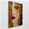 Giallobus - Quadro - Gustav Klimt - Art Klimt - Tela Standard - 70x100-09 - Lacrime dorate - Pronto da appendere - Quadri moderni per la casa