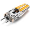 Generic RZL Lighting, Confezione da 10, LED Corn Light AC/DC12-24V GY6.35 3W 20LED-2835SMD Lampada Spessa dimmerabile(Cool White)