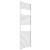 ERCOS Scaldasalviette Termoarredo Bagno Dimensioni 550x1500 MM Radiatore Colore Bianco , Attacchi da 1/2 Fornito Con Kit Montaggio