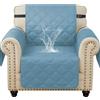 Ystyle Copripoltrona 1 Posto Con Braccioli Universale, Blu Acqua | Copridivani Trapuntato Con Tasche, Copridivano Antigraffio Gatto Cani, Copri Divano Salvadivano Antimacchia Antiscivolo