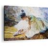 ARTTOR Moderno Quadro su Tela 70x50 cm Stampe da Parete Persone Moda - 4756 | Ballerina Ragazza Olio Quadro Decorativo 1 pezzo Soggiorno Camera da Letto Arte da Parete Decorazione da Parete ARTTOR