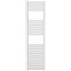 ERCOS Scaldasalviette Termoarredo Bagno Dimensioni 400x1500 MM Radiatore Colore Bianco , Attacchi da 1/2 Fornito Con Kit Montaggio