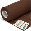 Amazinggirl Stoffa per Tende da Esterno al Metro - Tessuto Poliestere Idrorepellente | Poliestere Rivestimento Mobili Giardino Cuscini Arredamento Esterni robusto Oeko Tex idrorepellente 0,5 M x 160 cm Marrone