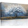 MHARTK66 Quadri Moderni Soggiorno Grandi, 50x100 cm Stampe da Parete Paesaggio Foresta Acquerello, Quadro Camera da Letto Su Tela Decorazioni Parete Bagno Ufficio Sala Da Pranzo