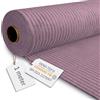 DreamRoots Tessuto Velluto a Coste al Metro, Plum Smoothie, 1 m | Stoffa velluto per tappezzeria, scampoli velluto al metro, 380 g/m², 140 cm, divani, cuscini, arredo