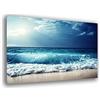 Printerland Quadri Moderni PAESAGGIO MARE marino onde spiaggia Quadro moderno da Parete XXL grande Stampa su tela Canvas Decorazione Murale muro Soggiorno Arredo Camera da letto Cucina (70x100 cm, 6)