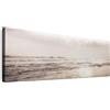 LUMASOUL Quadri Moderni Soggiorno - Quadri Camera da Letto - Poster da parete con cornice in legno e telaio - Stampe da Parete Motivi Natura - 120x40 cm