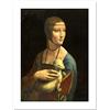 Niik Stampa La dama con l'ermellino di leonardo da vinci 40 x 30 cm falso d'autore su tela