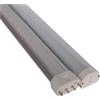 Generic HHF Illuminazione, Confezione da 10, lampade a Tubo LED DC/AC12V 2G11 9w 48-2835SMD 225mm di Lunghezza Lampada a Guscio in Alluminio(Natural White)