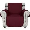 Ystyle Copridivano 1 Posto Con Braccioli, Copridivano Natalizio Antigraffio Gatto, Copripoltrona Universale, Copridivani Antiscivolo, Sofa Cover Per Cani, Copri Divani Antimacchia, Bordeaux