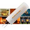 Generic 1-10 Pezzi G4 Flicker Flame Light DC12V-24V LED Effetto Luce Bruciante Lampada Lampadina Fuoco-4 Pezzi
