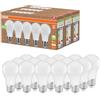 OSRAM NATURE LOOP - lampade LED particolarmente sostenibili in plastica riciclata, Confezione vantaggiosa con 15 lampadine, sostituzione 60W, bianco caldo (2700K), ecologico