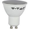 V-TAC Faretto LED GU10, Compatibile con Google Home e Amazon Alexa Tramite App Smart RGB e 3 in 1, Satinato, 5.5W, Dimmerabile