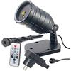 Lunartec Proiettore laser stelle LP-320 per interni ed esterni con telecomando e timer
