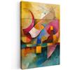MuchoWow© Quadro Moderno Soggiorno Decorazioni Da Parete Quadri Su Tela Da | 80x120 cm - Salotto Grandi Foto Con Cornice Stampe Su Tela Camera Da Letto Cucina AstrattiArte - Astratto - Moderno