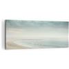 ARTTOR Stampe da Parete Moderne 100x40 cm Quadro su Tela Paesaggi Marino - 5931 | Mare Spiaggia Camminare Quadro Decorativo 1 pezzo Soggiorno Camera da Letto Arte da Parete Decorazione da Parete ARTTOR