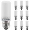 SEBSON Lampadina LED E27 4W - Set da 10-400lm, Bianca Calda 3000K | Equivalente a 35W - Non Dimmerabile - Angolo di Diffusione 280° - Lampadina LED 230V